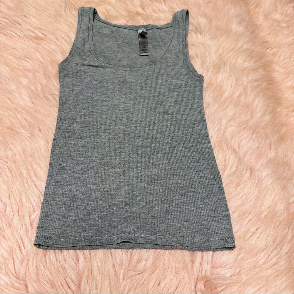 SKIMS Heather Gray Tank Top